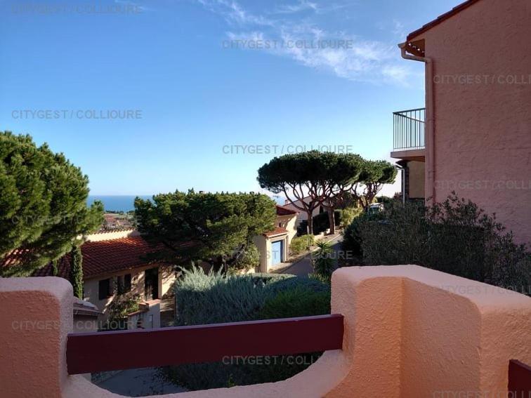 6AMB38-Villa avec terrasse dans résidence avec piscine commune Collioure Extérieur photo