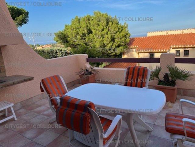 6AMB38-Villa avec terrasse dans résidence avec piscine commune Collioure Extérieur photo