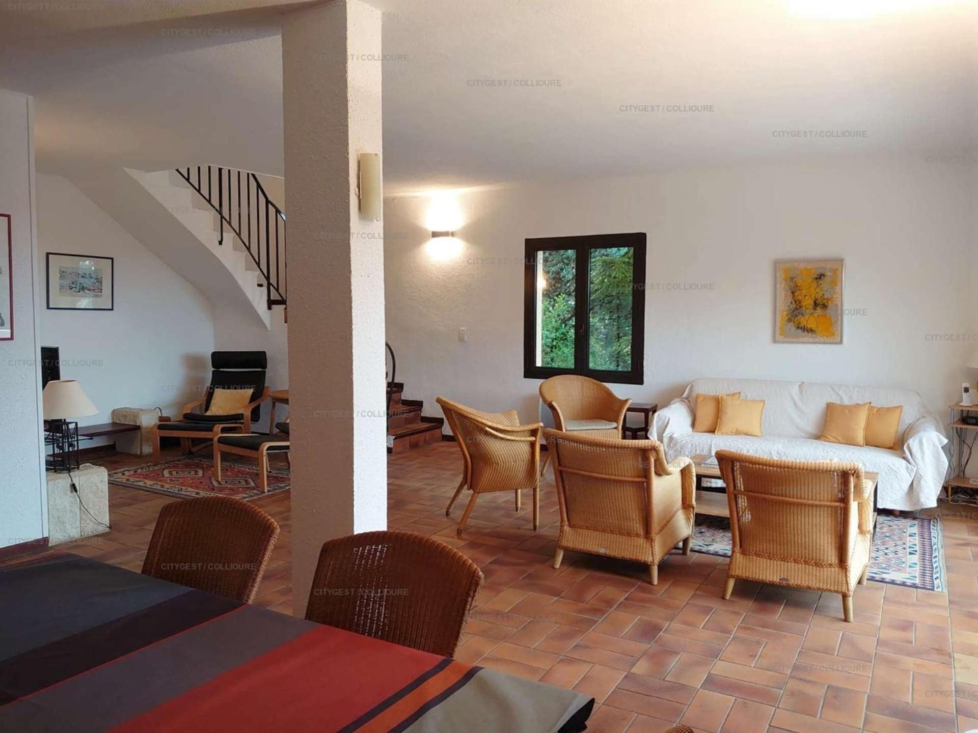 6AMB38-Villa avec terrasse dans résidence avec piscine commune Collioure Extérieur photo